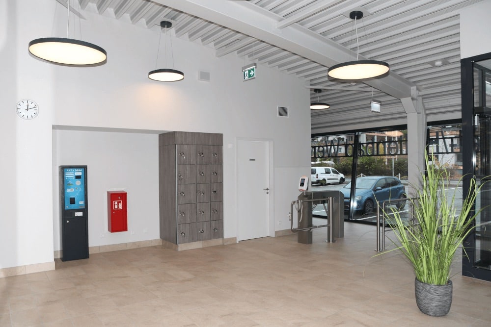 Hallenbad Werdohl Innenansicht