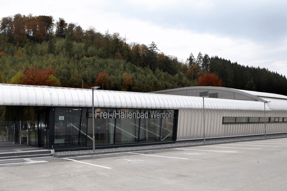 Hallenbad Werdohl Außenansicht